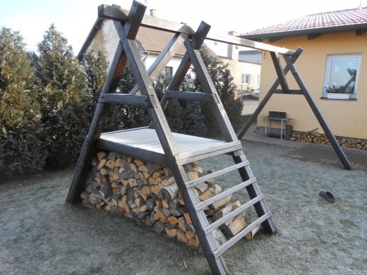 Stavba houpačky r.2005